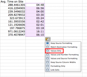 Stripping Formulas in Excel