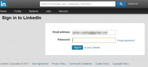 LinkedIn repeated logins