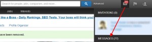 reply to LinkedIn invite message
