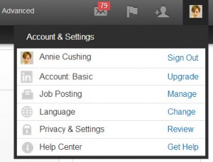 LinkedIn's privacy mode