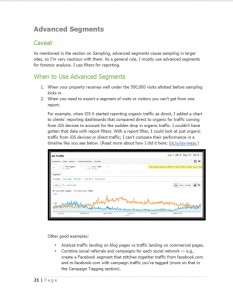 Google Analytics dashboards in Excel
