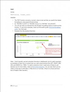 Google Analytics dashboards in Excel