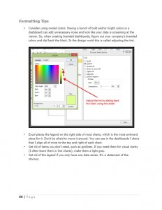 Google Analytics dashboards in Excel