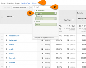 Google Analytics channel research medium