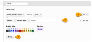customizing channel groupings in Google Analytics