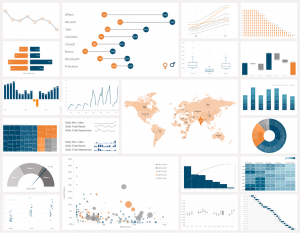 Chart types in Making Data Sexy book